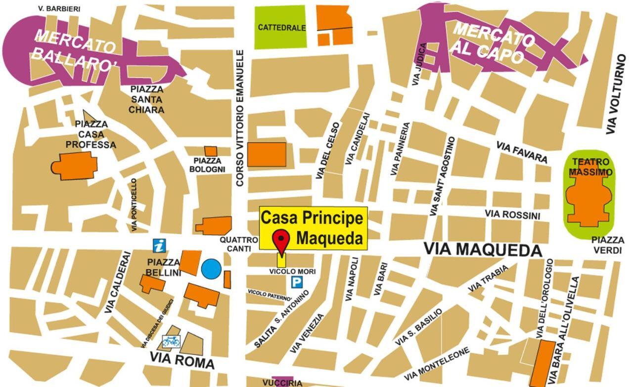 Casa Principe Maqueda Apartment Palermo Ngoại thất bức ảnh